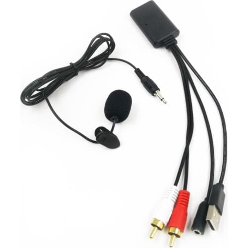 Biurlink DIY Car CD Changer DVD Microphone Module For Toyota Corolla RAV4 Reiz Highlander