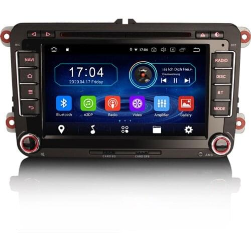 7" Android 10.0 OS Car DVD Multimedia GPS Radio System Player for Skoda Rapid 2012-2013 & Octavia 2004-2013 & Patrick 2004-2008