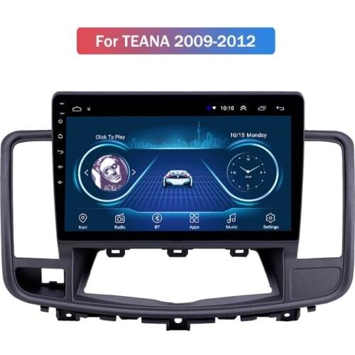 Android 9 Car Multimedia player GPS For Nissan Teana 09-12 Reversing Image Large Screen Android on Board DVD Navigator Car Radio