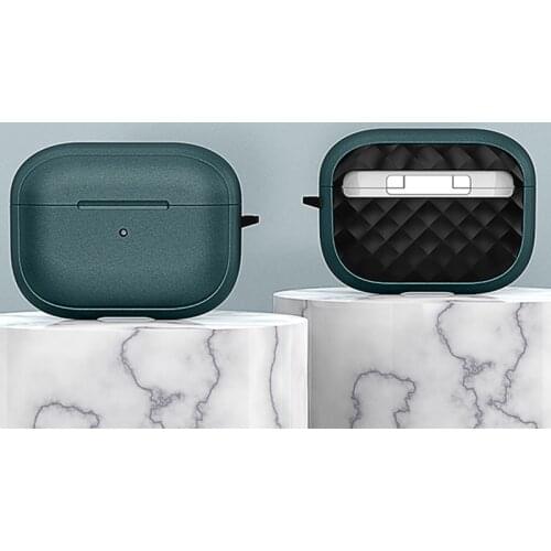 Matte Case For Airpods pro Luxury Earphone Accessories Anti-fall Wireless Bluetooth Cover For Airpods 2 3 Case With Keychain
