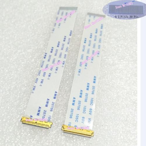 10cm 0.5 Pitch Type A B 30Pin FFC I-PEX cable short 30P Flexible Flat Cable eDP Screen cable 30Pin I-PEX FFC 1 2 Lane eDP Line
