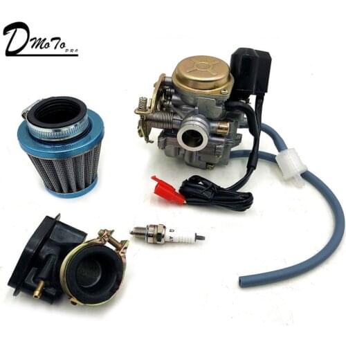 Motorcycle Carburetor for 4 stroke Scooter Moped ATV 139QMB GY6 50 60 80 100 KYMCO GP110 VP110 LAB4 Agility CVK