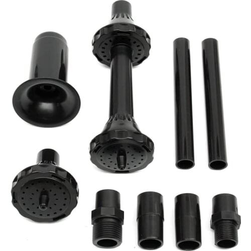 9Pcs Small Fountain Nozzle Kit Water Fountain Nozzle Heads for Pond Fountain Submersible Pump Pool