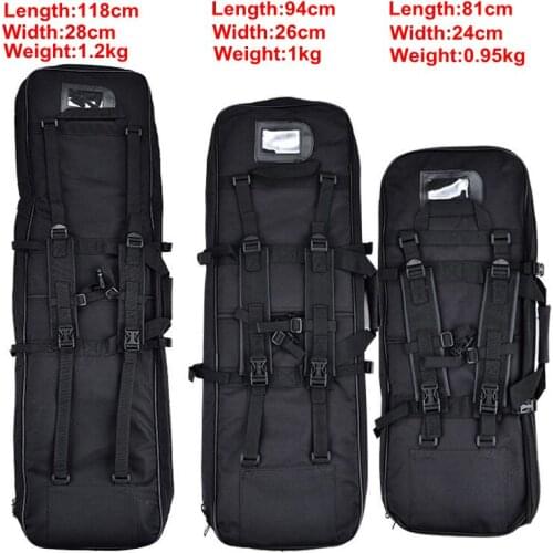 81/94/118CM High Density Nylon Rifle Case Gun Bag Tactical Bag Outdoor Sport Airsoft Shooting Hand Gun Accessories Backpack