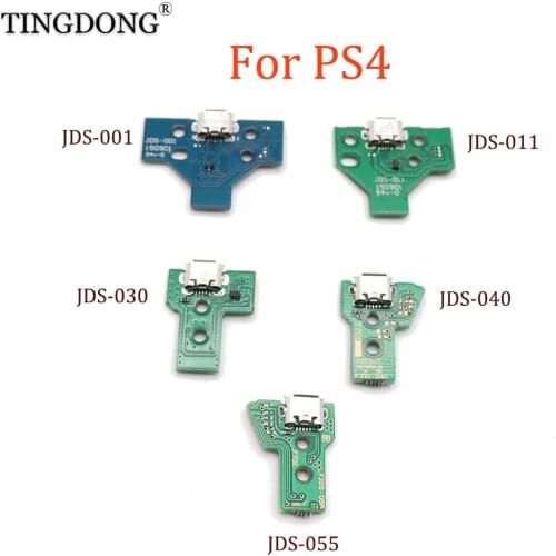 Charger Socket Port Circuit Board for Playstation 4 Dualshock 4 PS4 Pro Slim Controller JDS 030 040 011 001 055