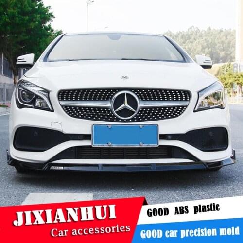 For Mercedes-Benz W117 CLA front Bumper Diffuser Bumpers Protector For Benz CLA180 200 Body kit bumper Before Rear lipspoiler