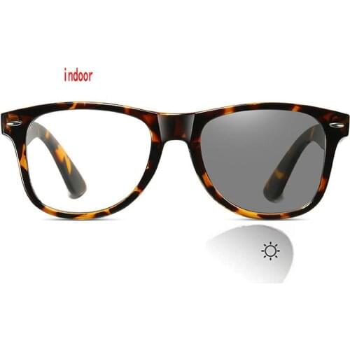 Transition Photochromic Progressive Reading Glasses Multifocal Bifocal Men Women Outdoor Resin Presbyopic glasses FML