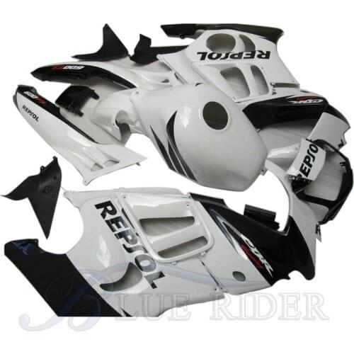 Motorcycle Full Fairing Kit For HONDA CBR 600 F3 1995 1996 Fairings Parts CBR600F 95-96 Bodyworks White Black REPSOL+ Tank Cover