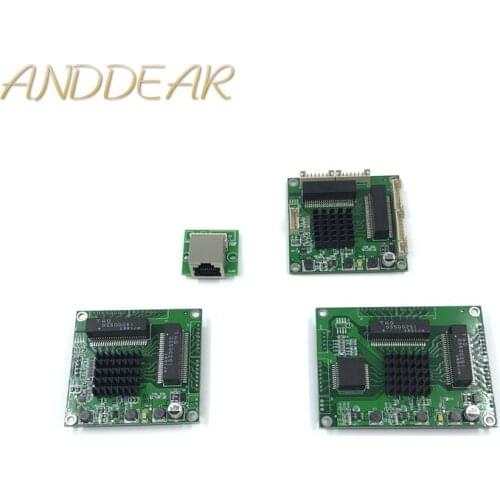 Industrial Ethernet Switch Module 5 Ports Unmanaged10/100/1000mbps PCBA board OEM Auto-sensing Ports PCBA board OEM Motherboard