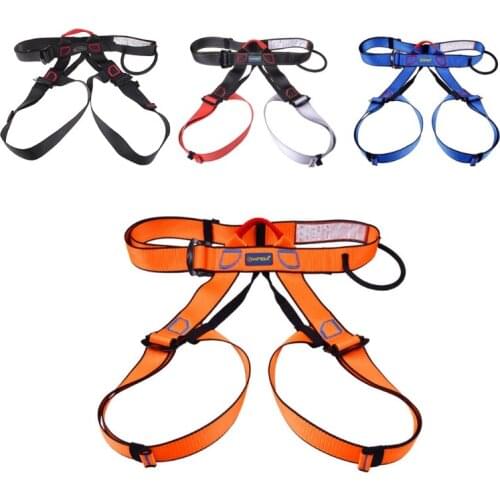 Harness Seat Belts Sitting Safety Outdoor Rock Climbing Rappelling Tool With Bag