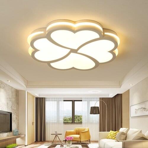 Nordic led luxury crystal ceiling ceiling mounted lighting fixtures Bedside Aluminum living room bedroom ceiling light fans