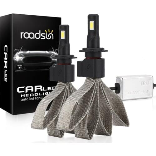 S7 Car Headlight Kit h7 LED Light Bulbs For Car H4 LED H3 H11 H1 880 9004 9007 9005 9006 12V 55W 6000K 12000LM Auto Bulb Light