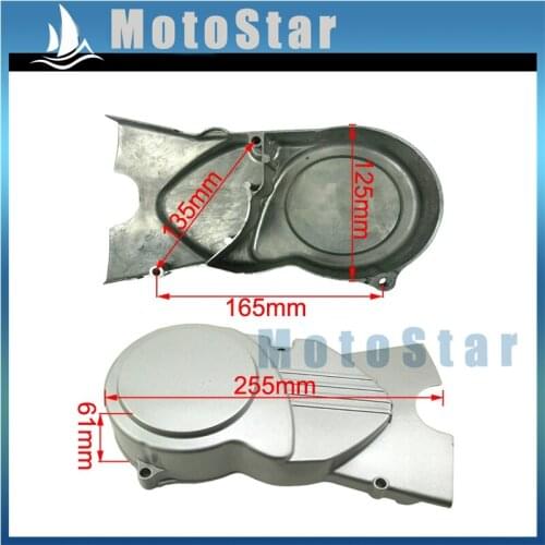 Silver Left Engine Stator Cover For Chinese 50cc 70cc 90cc 110cc 125cc Pit Dirt Bike XR50 CRF50 SSR YCF BSE SDG Apollo Kayo