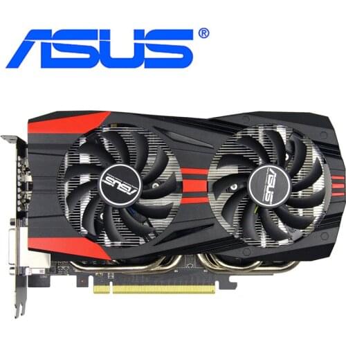 ASUS Video Graphics Card GTX 760 2GB 256Bit GDDR5 Video Cards for nVIDIA Geforce GTX760 Used VGA Cards stronger than GTX 750 TI