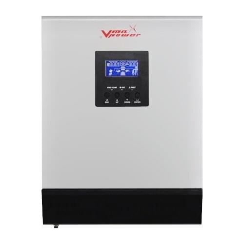 Vmaxpower High Frequency Solar Inverter MPPT Hybrid Converter Charger Parallel 6pcs Pure Sine Wave Inverter