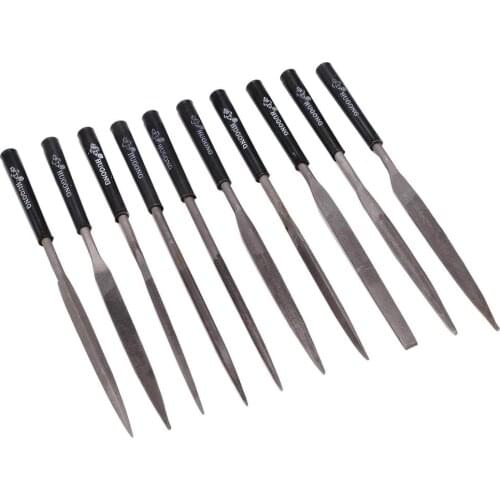 10pcs Needle Files Jeweler Diamond Metal Glass Stone Shaping Files
