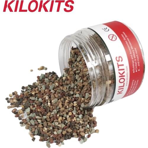 130g Large Mixed Ballast for Modelling Railway Scenery Track Layout Hobby 1/35 1/48 1/64 1/72 1/87 O OO HO N Scale