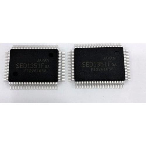 2-10pcs New SED1351F SED1351FOA SED1351F0A QFP-100 Controller chip