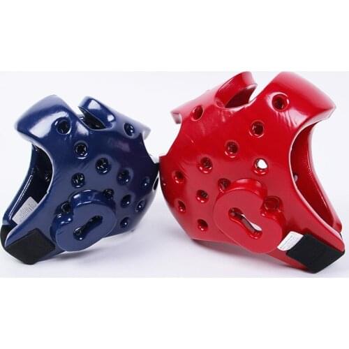 2018 Manufacturers Wholesale Boxing Helmet Adult Child Fight Sanda Taekwondo Head protectors PU helmet