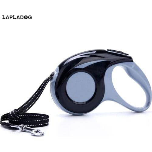 LAPLADOG Running Automatic Retractable ABS Walking Dog Leash 3 Color Outdoor Dogs Harness Puppy Chain Small Medium Pets Puppies