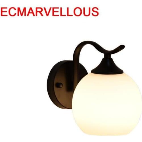 De Lit Bathroom Wandlamp Industrieel Lampara LED Bedroom Applique Murale Luminaire Light For Home Aplique Luz Pared Wall Lamp