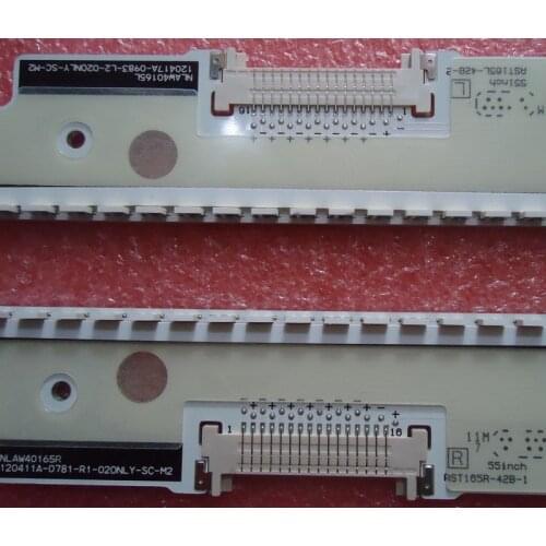 FOR Panasonic TH-L55DT50C Article lamp AST165L-42B-2 screen VVX55F130B20 1piece=113LED 683MM