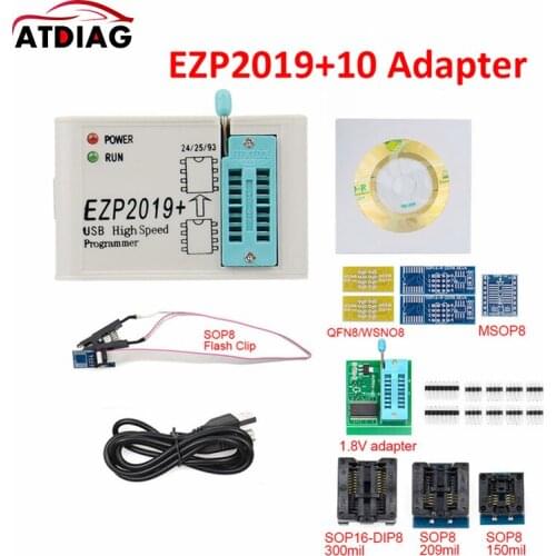 EZP 2019 EZP2019+ High-speed USB SPI Programmer EEPROM minipro adapter