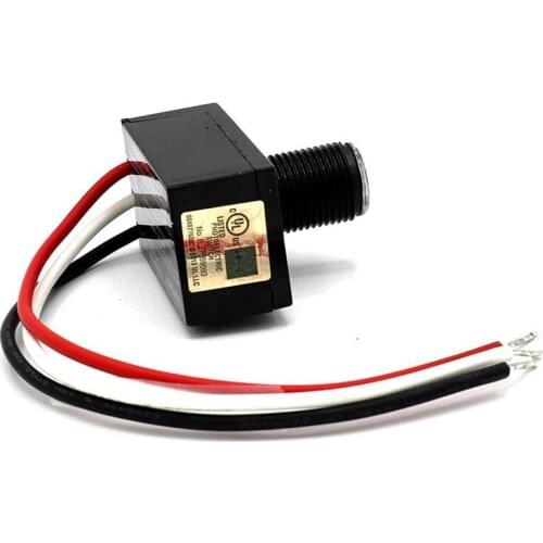 2PCS JL-103A 120V Photoelectric Switch Automatic Dusk to Dawn Sensor for Outdoor Lights Fixtures and Bulbs UL Listed
