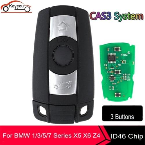 KEYECU KYDZ Car Remote Smart Key 315Mhz /433/ 868MHz for BMW 1/3/5/7 Series CAS3 X5 X6 Z4 Car Keyless Control Transmitter Chip