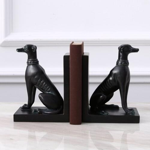 European creative sitting dog model book desk living room children room decor business gifts Home Furnishing decoration