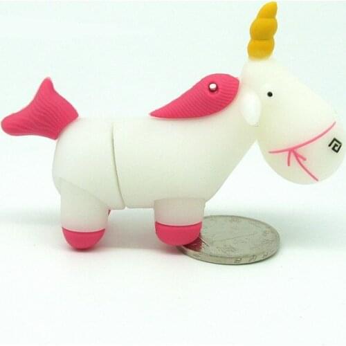 Cute minion usb flash drive pendrive 4gb 8gb 16gb 32gb memory U disk usb stick unicorn pen drive usb2.0 best gift
