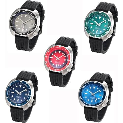 316L Stainless Steel Vintage 6105 Japan NH35 Automatic Men Watch