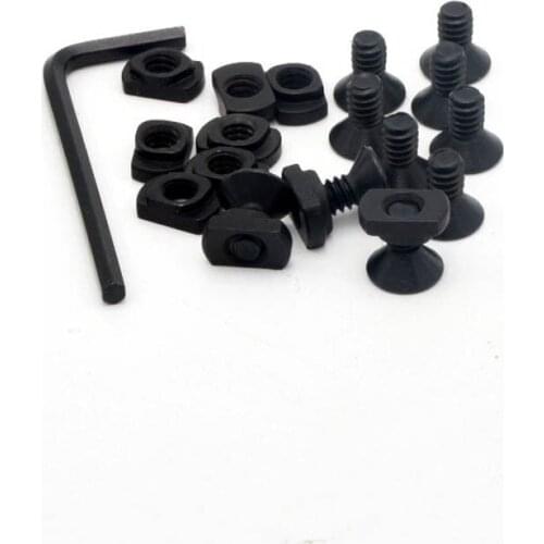 10 Pack M-Lock Screw and Nut Replacement Set For Rail Sections & Wrench