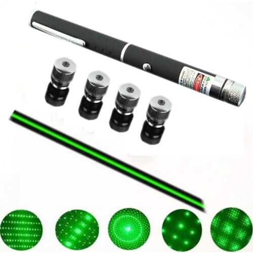 Newest 5mW 532nm Green Laser Pen Stars Laser Pointer With Clouds Sparkling Stars Lantern Time Tunnel Pattern Lazer No Battery