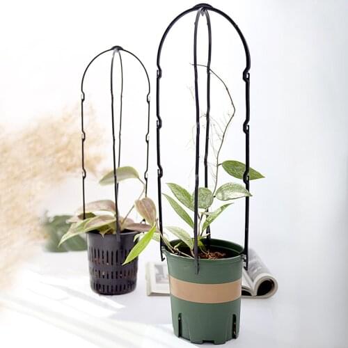 Plant Support Natural U-Hoops Bamboo Frames Garden Trellis Durable Flexible Growing U-shaped Climbing DIY Flower Vines Pot Stand