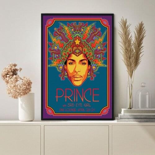 Prince Poster, Rock Music Poster Wall Painting Home Decoration (No Frame)