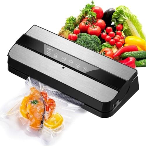 Most Popular Products Home Kitchen Food Vacuum Sealer Packaging Machine For Easy To Clean The Base Free Gift 10 Packaging Bags