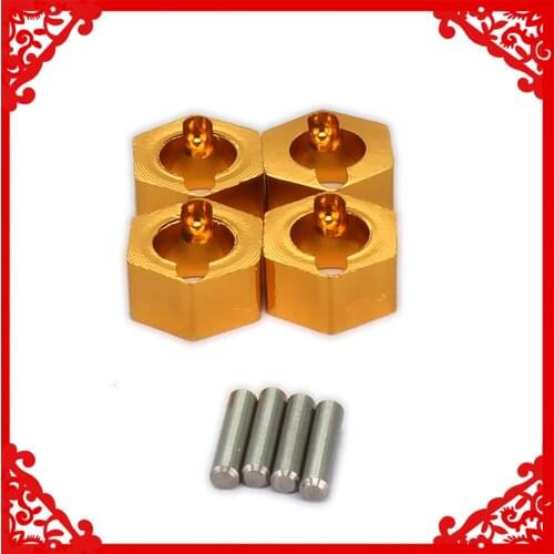 7mm Wheel Hub Hex Adapter For 1/18 RC Car Buggy Truck Upgraded Hop-Up Parts HSP Axial HPI Traxxas Himoto