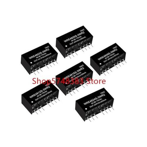 WRE4803S-3WR2 WRE4805S-3WR2 WRE4809S-3WR2 WRE4812S-3WR2 WRE4815S-3WR2 WRE4824S-3WR2