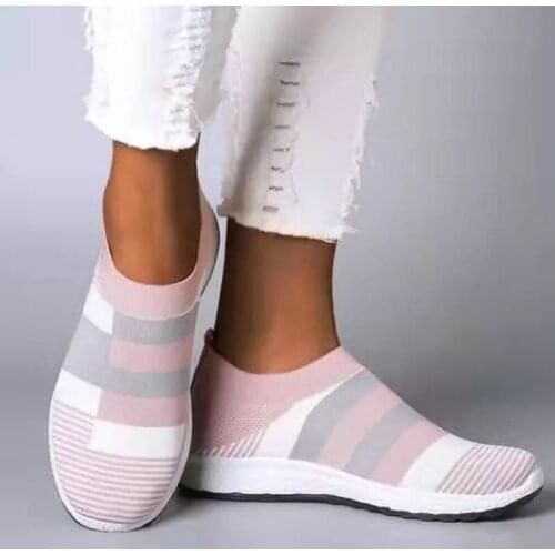 Womens sneakers flat casual comfortable plus size female shoes mixed colors shallow spring breathable sports women shoes