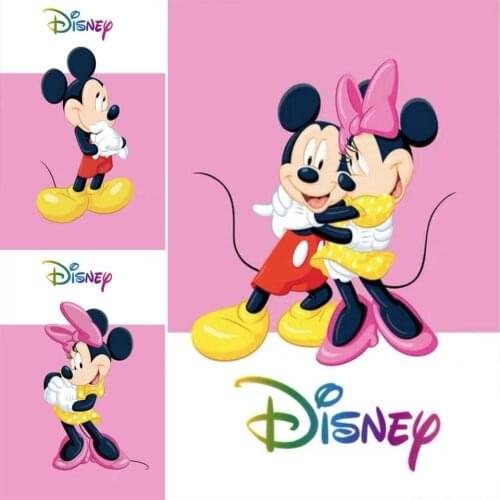 Disney Minnie Mickey DIY Diamond Painting Cross Stitch Full Square/Round Drill Embroidery Mosaic Handwork Birthday Gift Decor
