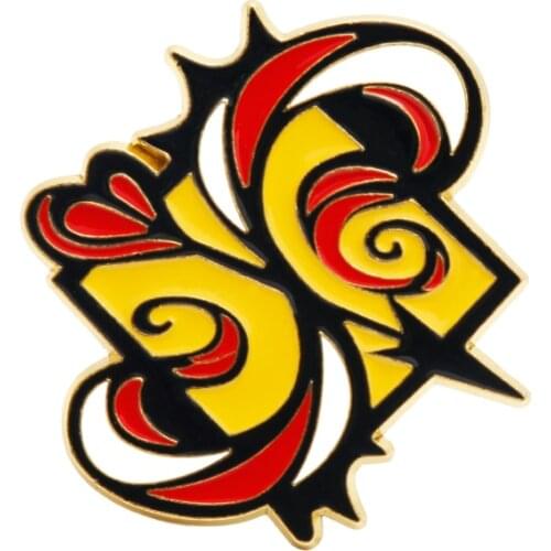 Anime SK8 The Infinity Brooches Reki Langa Miya Metal Badge Lapel Pin Cartoon Bag Pendant Button Pin Cosplay Prop