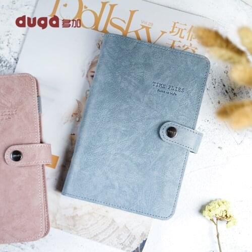 2019 Spiral Notebook travel Diary Notepad Vintage PU Leather Note Book Replaceable Stationery Gift Traveler Journal