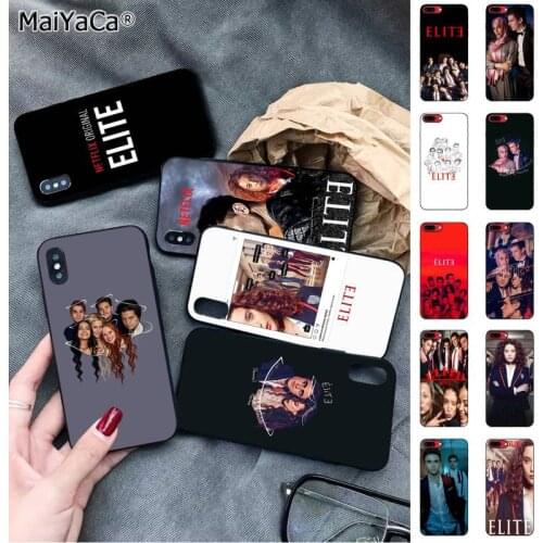 MaiYaCa Spanish TV series Elite Printing Drawing Phone Case cover for iphone SE 2020 11 pro XS MAX 8 7 6 6S Plus X 5 5S SE XR
