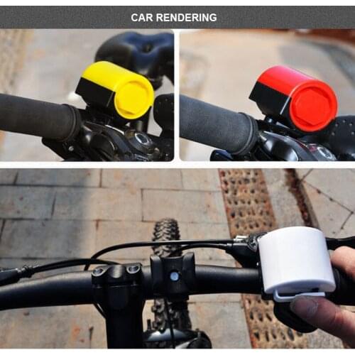 Loud Bike Electronic Horn Cycling Bicycle Handlebar Ring Bell Horn with battery FK88