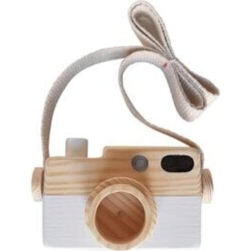 Toy Natural Healthy Wooden Photo Machine Baby Child