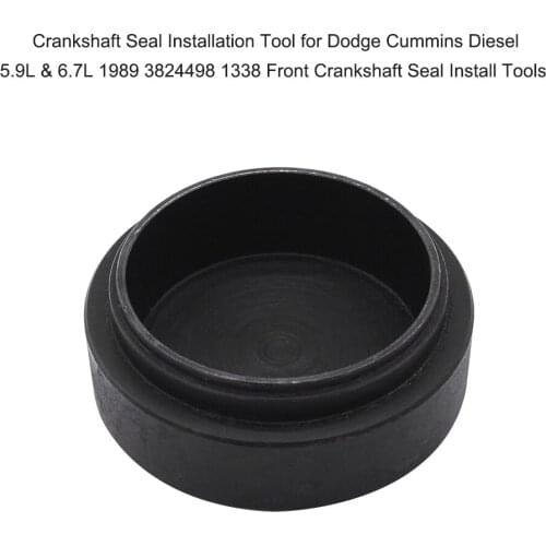 Crankshaft Seal Installation Tool for Dodge Cummins Diesel 5.9L & 6.7L 1989 3824498 1338 Front Crankshaft Seal Install Tools