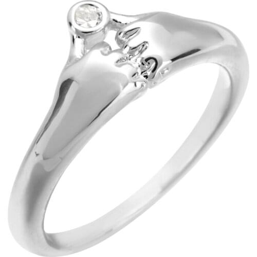 Classic small hand ring in 2019, suitable for womens wedding parties and other occasions zircon jewelry gifts J Z-020