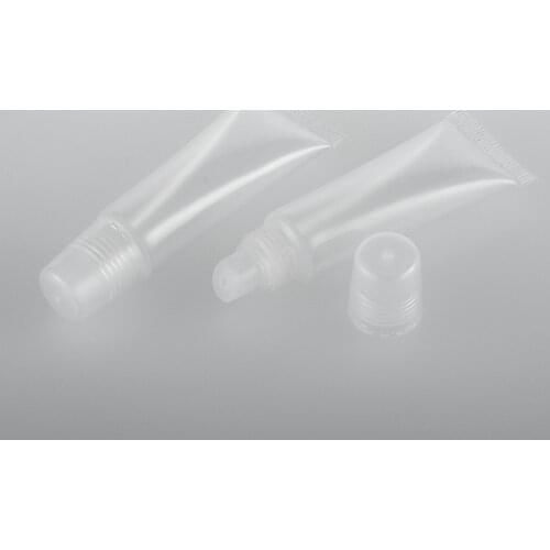 5pcs x 8ml Container Empty Tubes Lip Gloss Balm Sunscreen Cream Container Cosmetic Beauty Makeup Tools Accessories