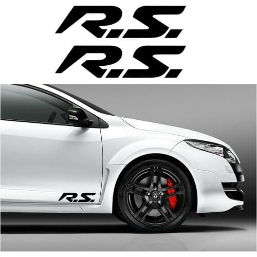 Stickers for renault sport rs sport-x2 body stickers decal